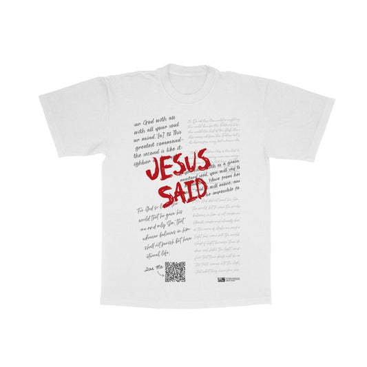 WG | JESUS Said White T-Shirt