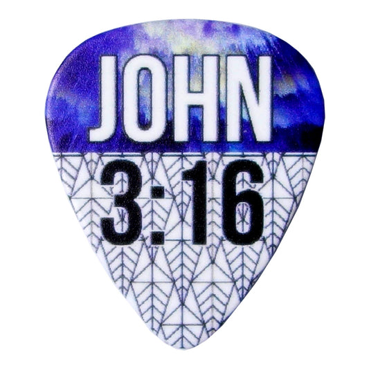 Guitar Pick John 3:16