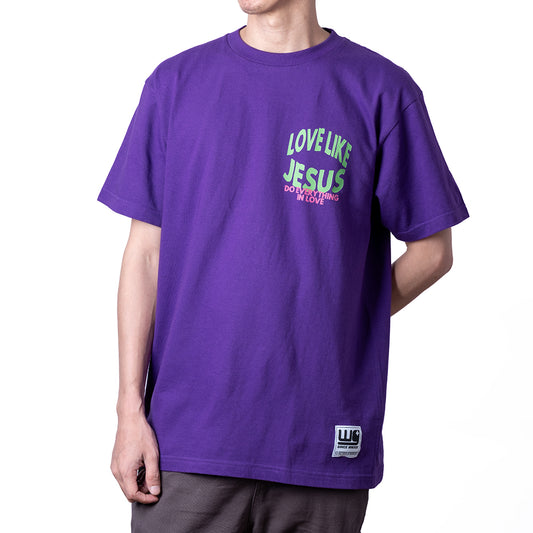 Love Like Jesus | Purple T-Shirt