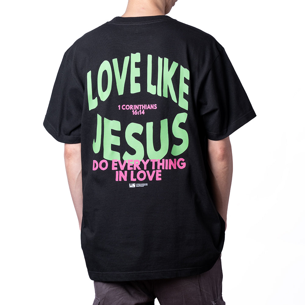 Love Like Jesus | Black T-Shirt