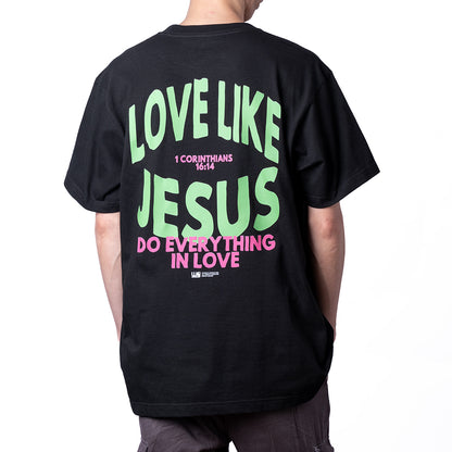 Love Like Jesus | Black T-Shirt