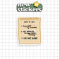 Worship Generation | Mini Sticker Collection