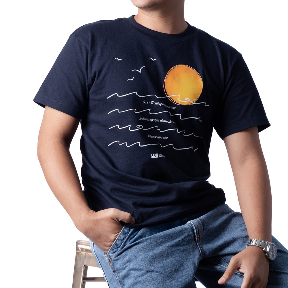 I Will Call Upon Your Name | Navy Blue T-Shirt