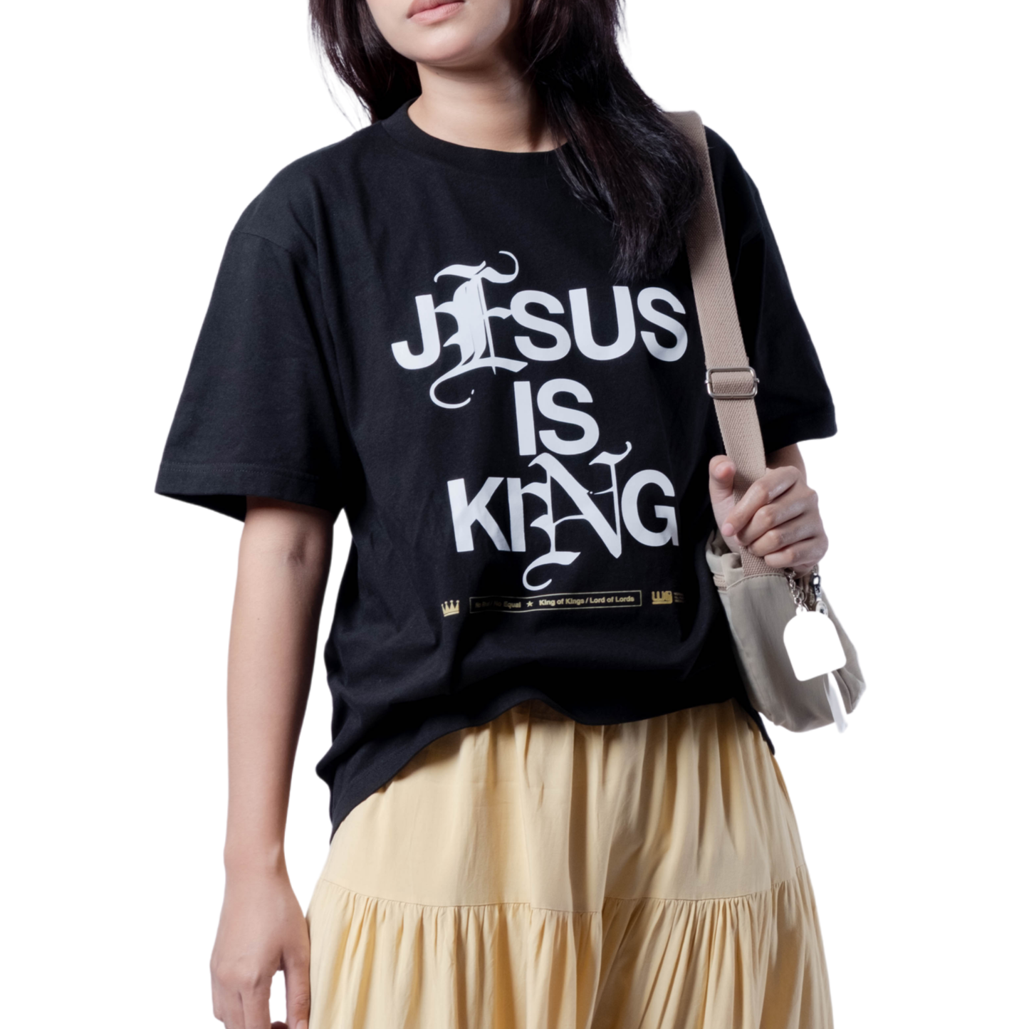 WG | Jesus Is King (Tetelestai) Black T-Shirt