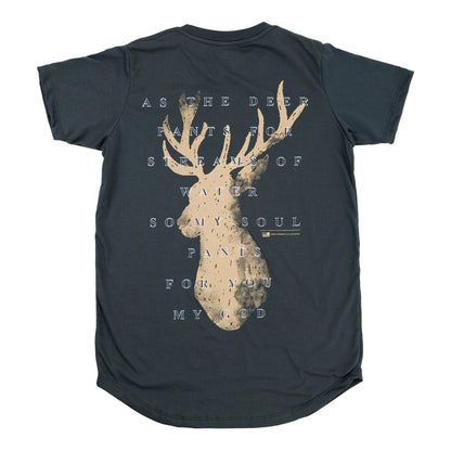 As The Deer Long Tee