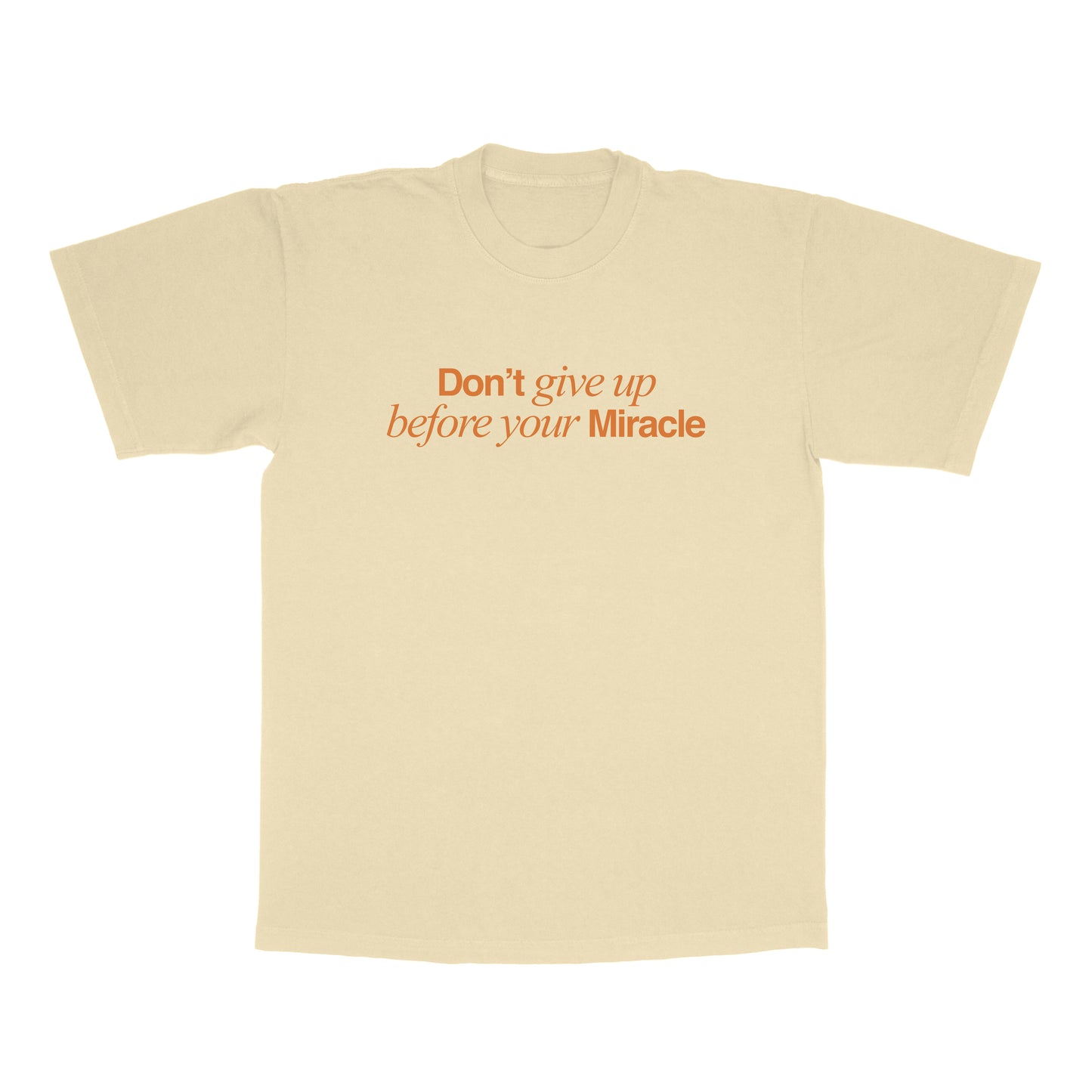 WG | Don't Give Up - Life Coffee Connect T-Shirt