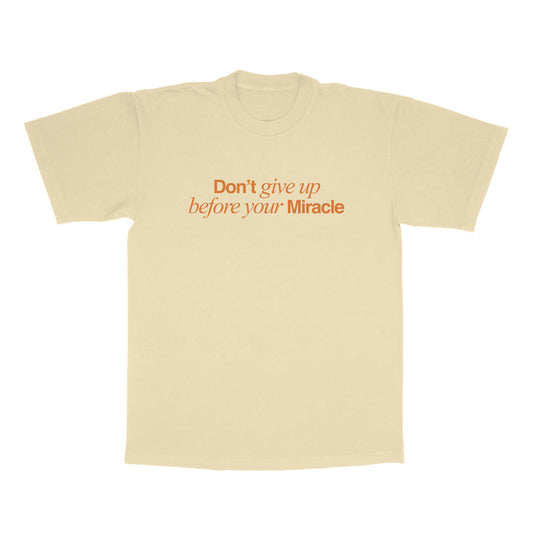 WG | Don't Give Up - Life Coffee Connect T-Shirt