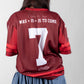 Team Jesus Classic Red | American Football Jersey Kids & Adults