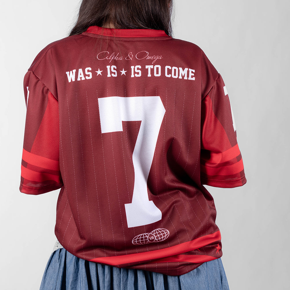 Team Jesus Classic Red | American Football Jersey Kids & Adults
