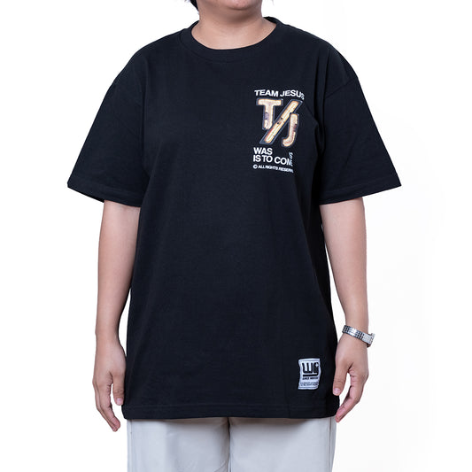 Team Jesus Neon Light | Black T-Shirt