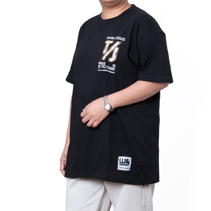 Team Jesus Neon Light | Black T-Shirt