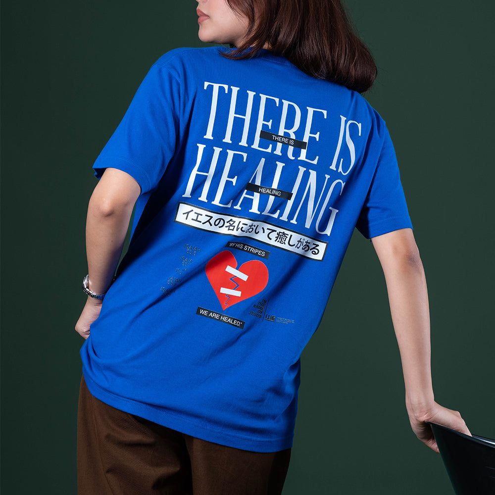 There Is Healing | Royal Blue T-Shirt
