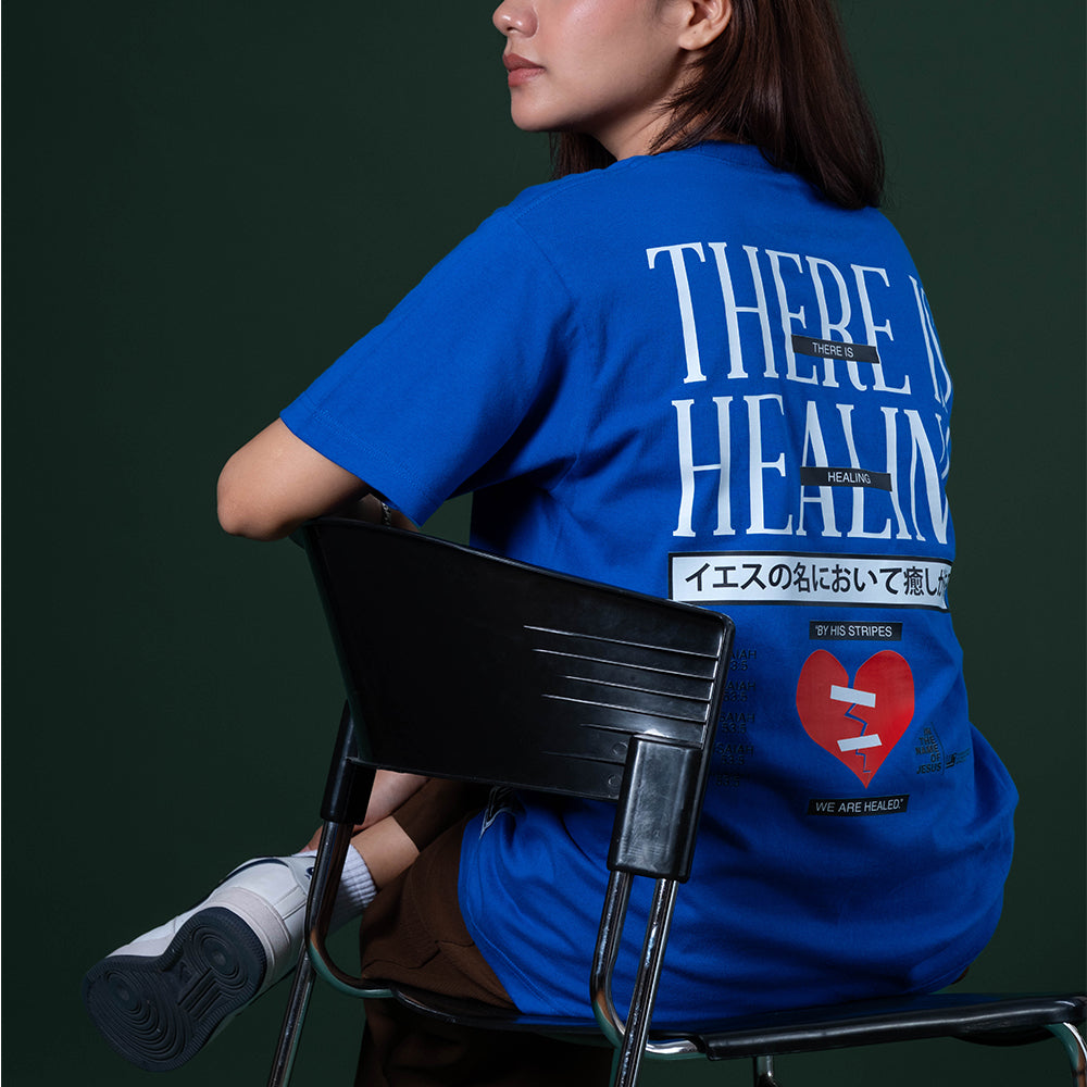 There Is Healing | Royal Blue T-Shirt