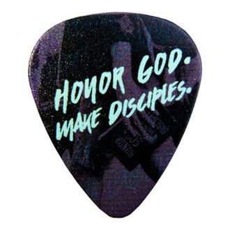 Guitar Pick Honor God