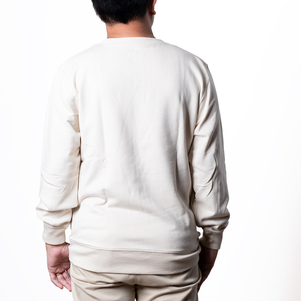 Burning Hearts Club | Cream Sweatshirt