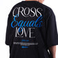 Cross Equal Love | Box tee Black