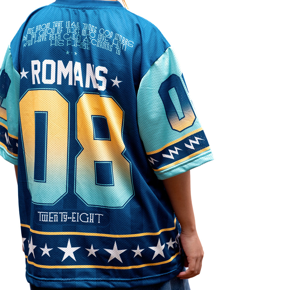 Romans 8:28 | American Football Jersey