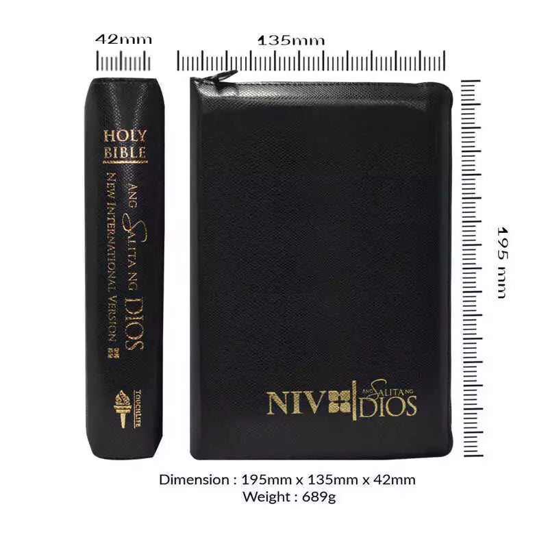 WG | ASD & NIV Diglot Bible English & Tagalog | With Zipper