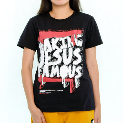 Making Jesus Famous Black T-Shirt